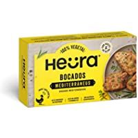 Los mejores  - Bocados Mediterráneos HEURA 180g | 100% Vegetal | Sin Gluten (Pack de 4)